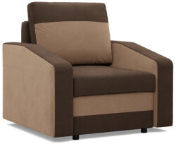 Greensite Hewlet fotel, szövet anyag, bonell töltet, barna - primbutor