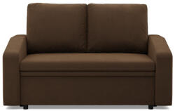 GreenSite Zeus kanapé, szövet anyag, hab töltet, döntött kartámasz, barna