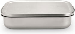 Brabantia Lunch Box nagy ételhordozó doboz, clip-on fedővel, 2000ml, rozsdamentes, selyem (203800)