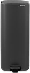 Brabantia Bo Pedal Bin pedálos szemetes, 30L, acél, határtalan szürke ásványi textúra