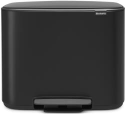 Brabantia Bo Pedal Bin pedálos szemetes, 36L, acél, matt fekete (121463)