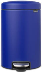 Brabantia NewIcon pedálos szemetes lecsapódásgátló fedővel, 12L, acél, kobaltkék (206863)