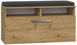 GreenSite Riva cipősszekrény, tölgy