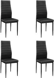 Proda Coleta Nova II NEW étkezőszék Fekete 4 db N (Black SC692)