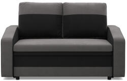 GreenSite Hewlet kanapé, szövet anyag, szürke - fekete