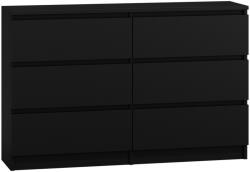 GreenSite M6 140 2X3 komód, fekete