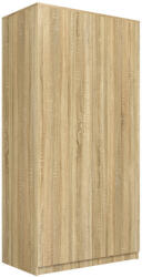 GreenSite SD-90 gardróbszekrény, sonoma