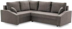 Greensite Grande Plus sarokkanapé, baloldali, szövet anyag, szürke