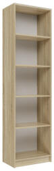 GreenSite R50 polcos szekrény, könyvtartó, sonoma