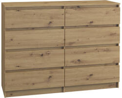 GreenSite M8 120 komód, tölgy