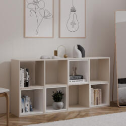 GreenSite Malax 2x4 polc, 147x75x30 cm, kasmír - primbutor