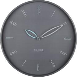Karlsson Ceas de perete Petals, gri închis (KA6012GY)