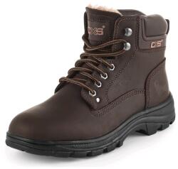 CXS CXS ROAD GRAND WINTER / Bőr téli bokacsizma - fekete 46 (231000460046)