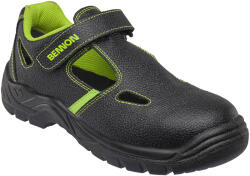 BENNON BENNON BASIC S1 / Szandál S1 - fekete/zöld 46 (0969020760-46)