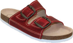 Santé SANTÉ D/21/N / Női orvosi parafa papucs - bordó 39 (D/21N/33/BP/39)