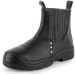 CXS CANIS DRAGO S1 / Biztonsági bőr bokacsizma S1 - fekete 39 (211502780039)