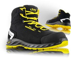 VM Footwear WISCONSIN 2290-S3LESD / ESD biztonsági bokavédő S3 - fekete/sárga 38 (2290-S3LESD-38)