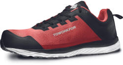 CERVA TO WORK FOR SUPER SET RED ESD S1P SRC / ESD biztonsági cipő S1P - piros 45 (0201056699045)