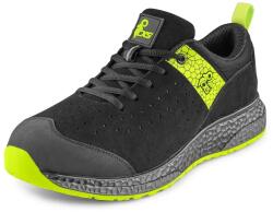 CXS CXS FIBELINE DORSATA O2 / ESD védőcipő - fekete/zöld 38 (212402480838)