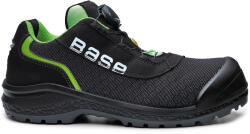 Portwest BASE CLASSIC PLUS BE-READY S1P ESD SRC B0822 / Védőbakancs S1P ESD SRC - fekete/zöld 46 (B0822BGN46)