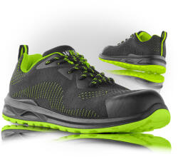 VM Footwear IBIZA 3155-S1 / Biztonsági textil alacsony talpú bakancs S1 - fekete 44 (3155-S1-44)