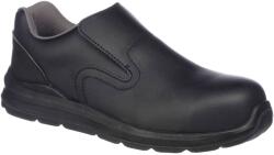 Portwest COMPOSITELITE SLIP ON SAFETY TRAINER S2 FD62 / Biztonsági cipő S2 - fekete 40 (FD62BKR40)