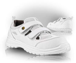 VM Footwear MONTREAL 2105-S1 ESD / Biztonsági, fémmentes szandál ESD S1 - fehér 43 (2105-S1ESD-43)