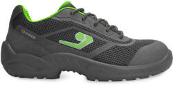Portwest BASE EUSTON B0134B S1PS LG SC FO SR / Légáteresztő biztonsági cipő - szürke/zöld 42 (B0134BGGN42)