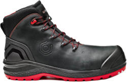 Portwest BASE CLASSIC PLUS BE-UNIFORM TOP S3 HRO CI HI SRC B0888N / Biztonsági bokacsizma S3 HRO CI HI SRC - fekete/piros 43 (B0888NBKD43)