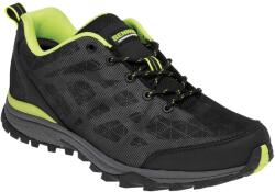 BENNON BENNON REFLEXO LOW / Teljesen fényvisszaverő sportcipő - fekete/zöld 37 (0494030060-37)
