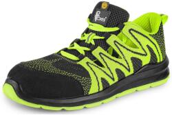 CXS CXS TEXLINE OLIB S1P ESD / Alacsony szárú cipő S1P ESD - fekete/zöld 36 (212604980836)