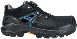 Portwest BASE T-ROBUST LOW S7 HRO CI HI LG SC FO SR B1604 / Biztonsági cipő S7 - fekete/kék 40 (B1604BKB40)