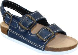 Santé SANTÉ D/303 / Gyerek parafa szandál - kék 32 (D/303/86/BP/32)