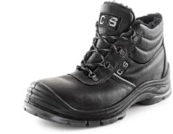 CXS CXS SAFETY STEEL NICKEL S3 / Bőr téli bokacsizma S3 - fekete 45 (231000180045)