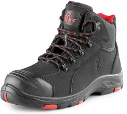 CXS CXS ROCK DIORIT S3 / Bőr bokacsizma S3 - fekete/piros 40 (211822980540)