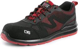 CXS CXS ISLAND SYROS O1 ESD / Alacsony szárú cipő O1 ESD - fekete/piros 36 (212303980536)