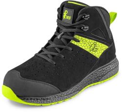 CXS CXS FIBELINE MALIFERA O2 / ESD védőbokacsizma - fekete/zöld 48 (211404780848)