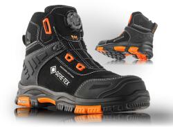 VM Footwear OAKLAND 7770-06 / Membrános bokacsizma, BOA záródással, GORE-TEX® membránnal - fekete/narancssárga 41 (7770-O6-41)