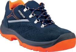 Delta Plus DELTA RIMINI4 S1P SRC / Védőbakancs S1P SRC - négyzet alakú kék/narancssárga 37 (RIMI4SPBL37)