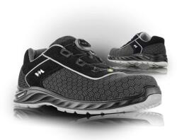 VM Footwear MINNEAPOLIS 2255-S3 ESD / Biztonsági cipő ESD S3, BOA - fekete/szürke 38 (2255-S3ESD-38)