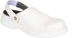 Portwest STEELITE SAFETY CLOG SB AE WRU FW82 / Biztonsági szandál SB AE WRU - fehér 36 (FW82WHR36)