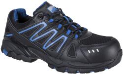 Portwest COMPOSITELITE VISTULA TRAINER S1P FC67 / Biztonsági cipő S1P HRO - fekete/kék 45 (FC67BKR45)