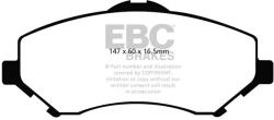 EBC set placute frana, frana disc EBC DP61798 (DP61798)