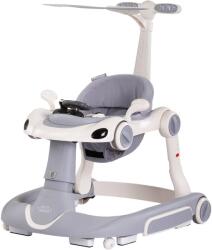 Chipolino Детска проходилка 5 в 1 Chipolino - Happy Walker, сива (PRHW02501GY) - baby Проходилка