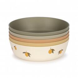  Konges Sløjd® 5 db-os tányérszett - Lemon mix (5715404091800)