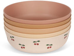  Konges Sløjd® 5 db-os tányérszett - Cherry mix (5715404091794)