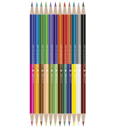 Connect Színes ceruza CONNECT kétvégű 12db-os készlet (24 szín) (C-107020) - cartridge