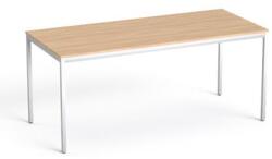MAYAH Általános asztal fémlábbal, 75x170 cm, MAYAH Freedom SV-40 , tölgy (SV-40 K/ IBXA40T)