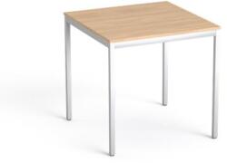 MAYAH Általános asztal fémlábbal, 75x75 cm, MAYAH Freedom SV-37 , tölgy (SV-37 K/ IBXA37T)