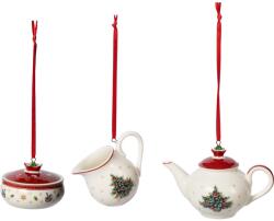 Villeroy & Boch V&B Toy's Delight Decoration karácsonyfadísz szett 3részes, Kávés készlet (14-8659-6668)